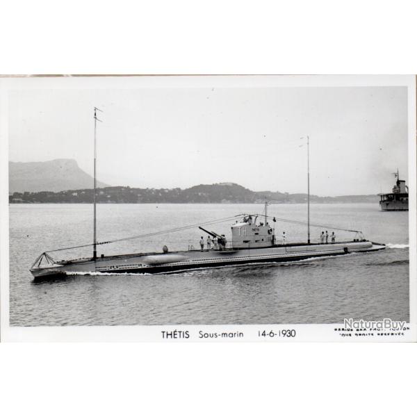 Carte postale sous-marin Th�tis -N�7782