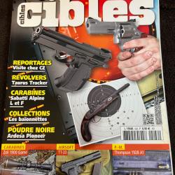 Revue tir CIBLES no 526 de 2014 visite chez CZ, revolvers Taurus...