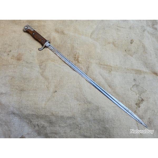 Baionnette S98 nA sans fourreau regiment�e du Leib Regiment badois 109