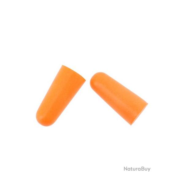 Bouchons d'oreille en polyur�thane orange - SNR 38 dB - Blister de 10 paires