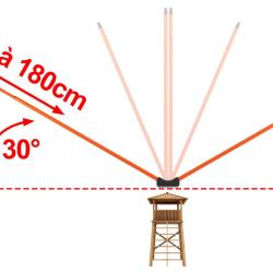 Angulateur de tir &agrave; 30 degr&eacute;s