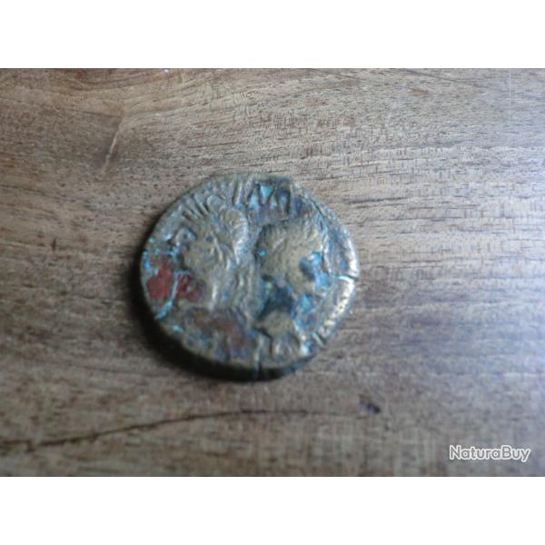 AS - As de NIMES - AUGUSTE et AGRIPPA Dupondius COL NEM (as)