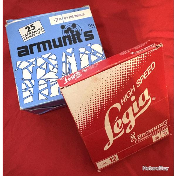 Lot de munitions cal.12/70.