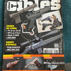 revue tir CIBLES num&eacute;ro 548 de 2015 Glock 17 MOS, FAS 6004, Vietnam...