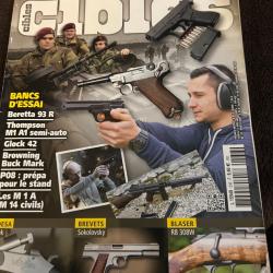 revue tir CIBLES num&eacute;ro 536 de 2014 Beretta 93, Glock 42...