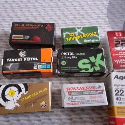 Lot munitions 22LR