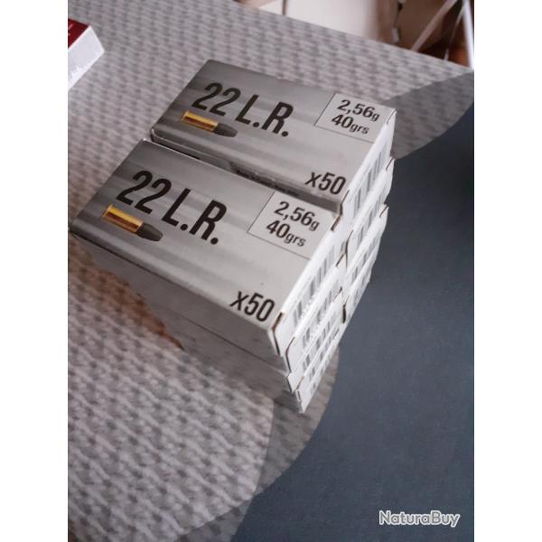 Lot munitions 22LR Decathlon