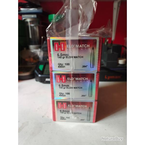 vends ogive 264 140 eld match