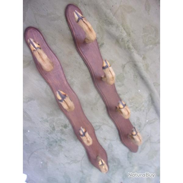 ratelier : porte-fusils pour 4  armes  64 cm