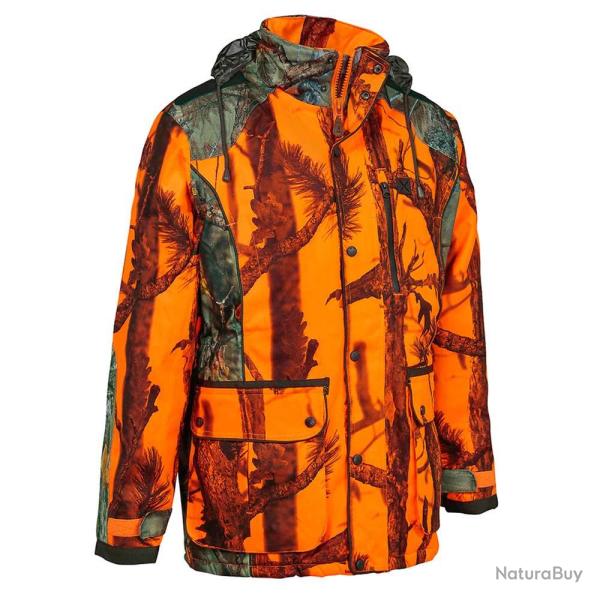 VESTE CHASSE BROCARD GHOSTCAMO BLAZE/BLACK 2XL CABL