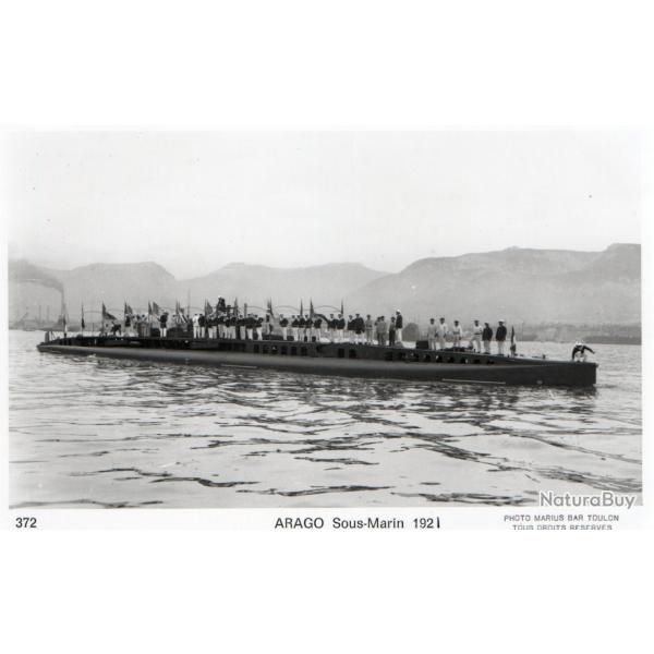 Carte Postale Sous-Marin ARAGO 1921 -N�3426