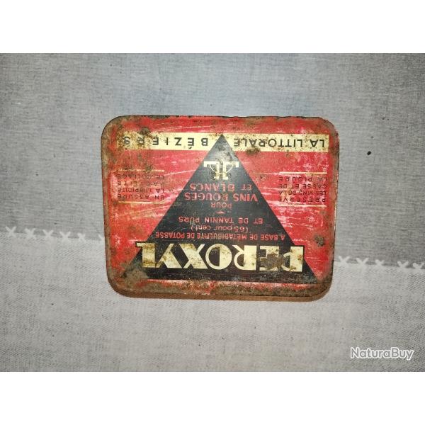 Bo�te m�tallique de PEROXYL