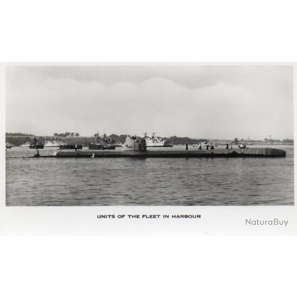 Carte postale - Unit�s de la flotte dans le port -N�7682
