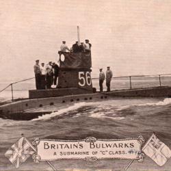 Carte postale sous-marin de classe C -N&deg;1473