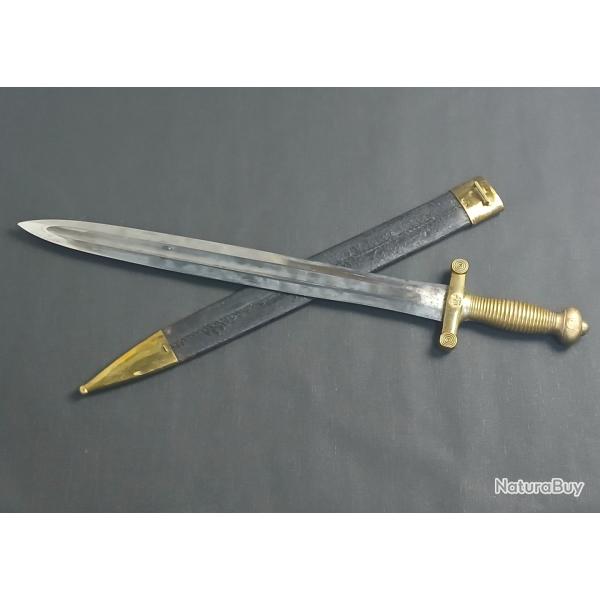 Rare glaive mod�le 1852. Mod�le 1831 modifi�. Des troupes � pied.