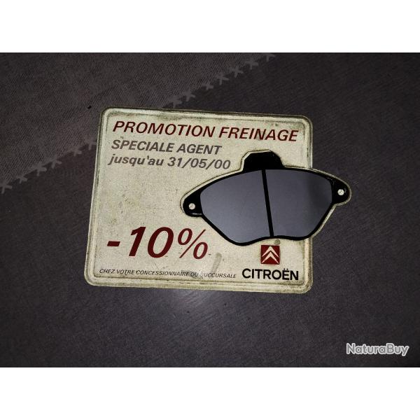 Plaque aluminium Citro�n