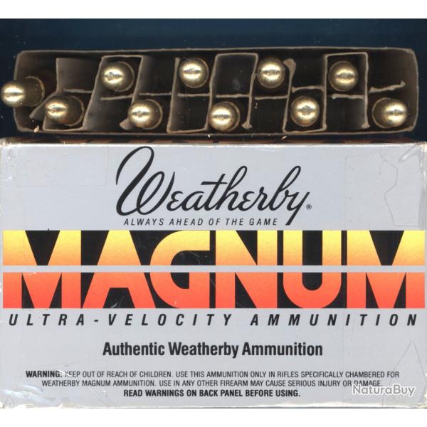416 Wby Mag ..10 cartouches WEATHERBY Monolitic SOLIDS- 26 gram.-400 grains