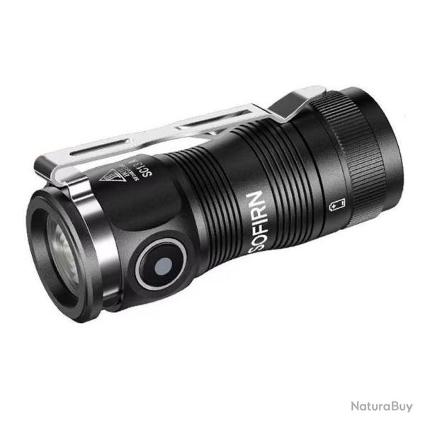 Lampe Torche Mini EDC Sofirn SC13A 1300lm 217m Anduril 2.0 Camping Urgence