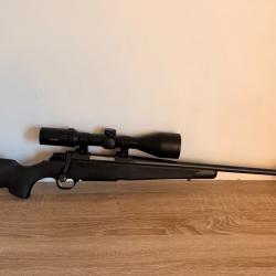 Browning x-bolt 243. Win pack aff&ucirc;t lunette hawke 3-12x56 + mod&eacute;rateur hausken