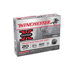 Munitions WINCHESTER SUPER X slug Cal.20/70 21g par 15