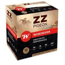 Cartouches WINCHESTER cal.12/70 zz pigeon original 36g par 75