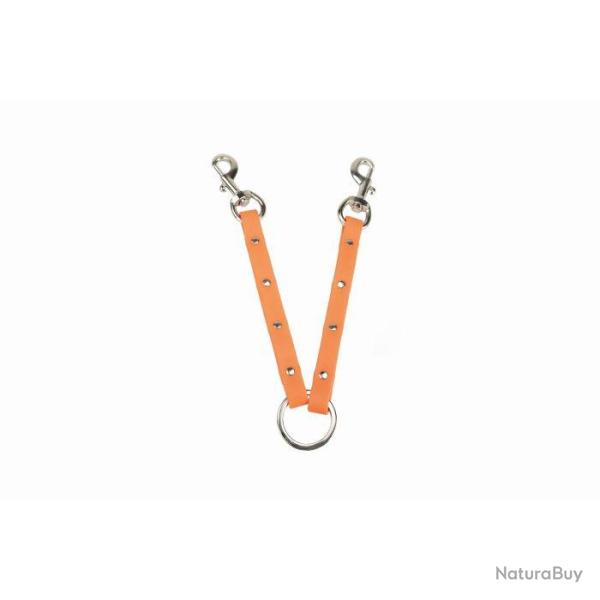 Accouple 2 chiens Biotane Orange Januel