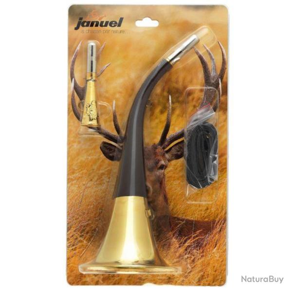 Corne de chasse 40cm + Pibole Januel