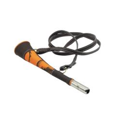 Corne de chasse pavillon gain&eacute;e 25cm Januel