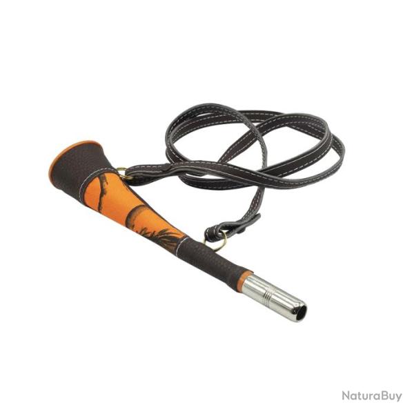 Corne de chasse pavillon gain�e 25cm Januel