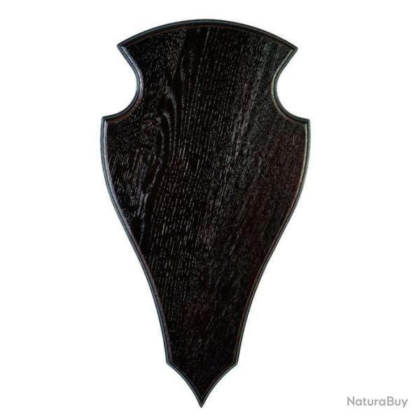 Ecusson pour troph�e cerf ch�ne fonc� 45x24 Januel