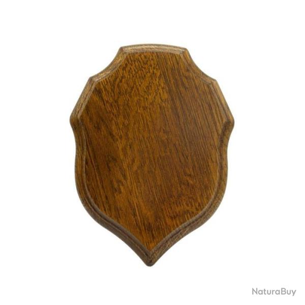 Ecusson pour troph�e chevreuil ch�ne 26x20 Januel