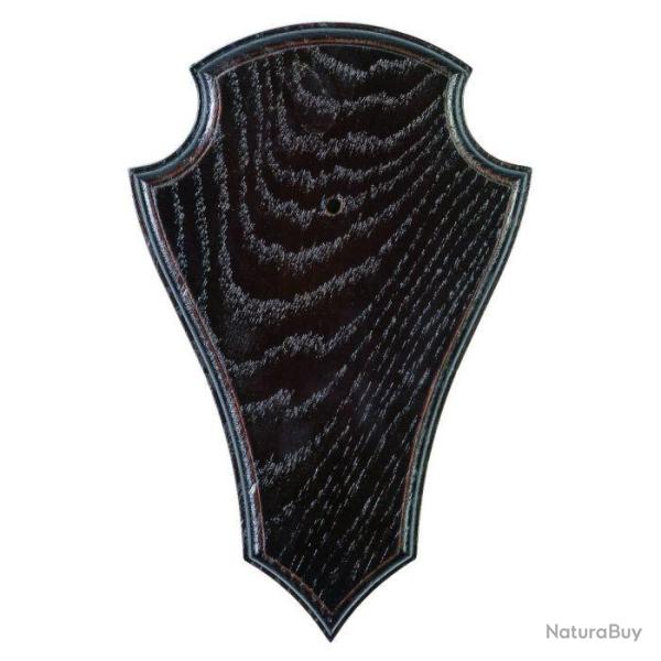 Ecusson pour troph�e chevreuil ch�ne fonc� 23x15 Januel