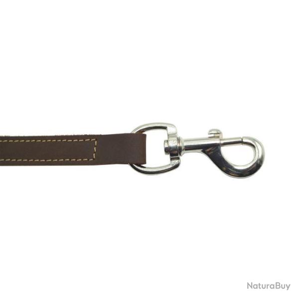 Laisse pour chien cuir 120cm Januel
