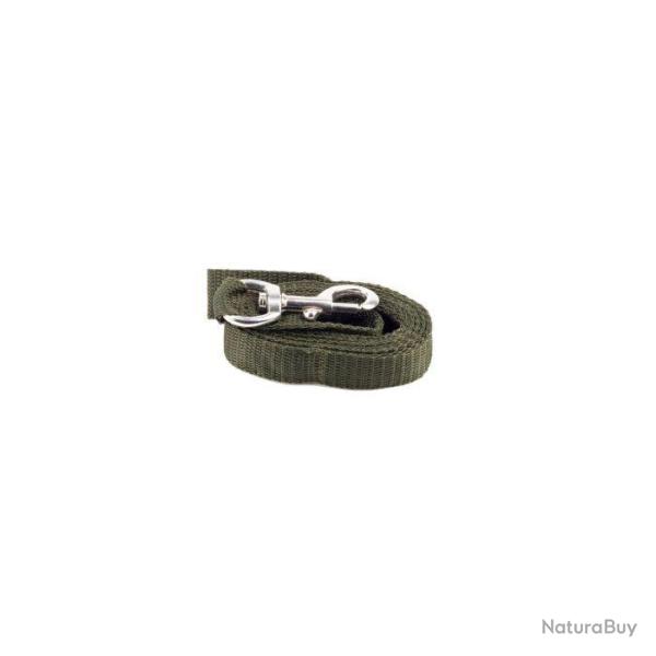 Laisse pour chien nylon vert 150cm Januel