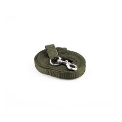 Longue pour chien nylon vert 10m Januel