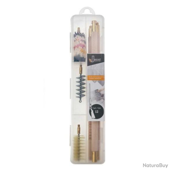 N�cessaire de nettoyage pour fusil Januel - Cal.12