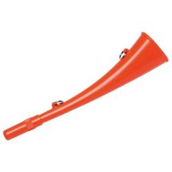 Pibole plastique orange 22cm Januel