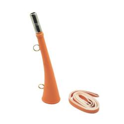 Pibole plate gain&eacute;e orange 25cm Januel