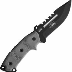 Couteau Bushcraft TOPS Steel Eagle Hunter 250th Lame Acier 1095HC Manche Micarta USA TPSE105C250