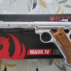 Pistolet, mark IV RUGER plomb