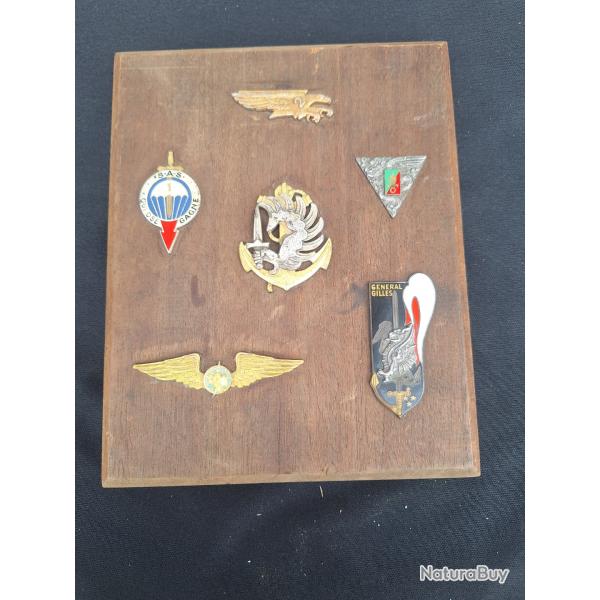6 Insignes Parachutiste 1� RPIMa 2� REP Promo Gal Gilles 2�Brigade Parachutiste