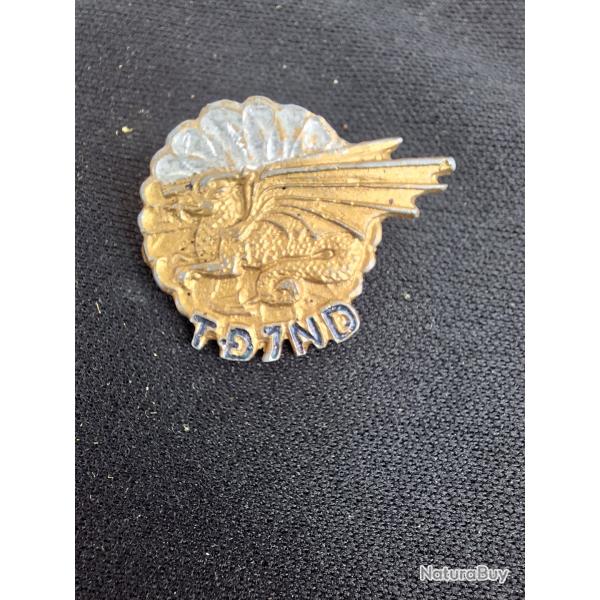 Insigne TD7ND Indochine 7� Bataillon Parachutiste Vietnamien