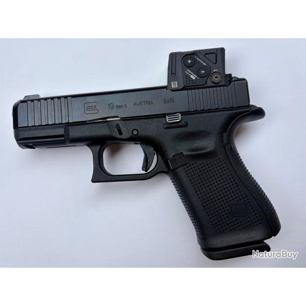 Pistolet Glock 19 Gen 5 FS COA COMBO Aimpoint 9mm