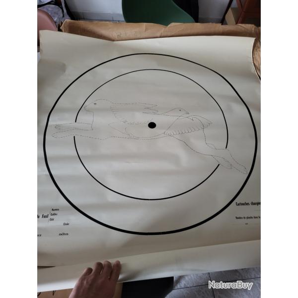 Lot de 70 Cibles essais 90x90 pour fusil