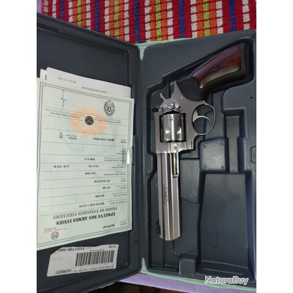 Revolver RUGER GP100 357 magnum , 7 coups , canon de 6