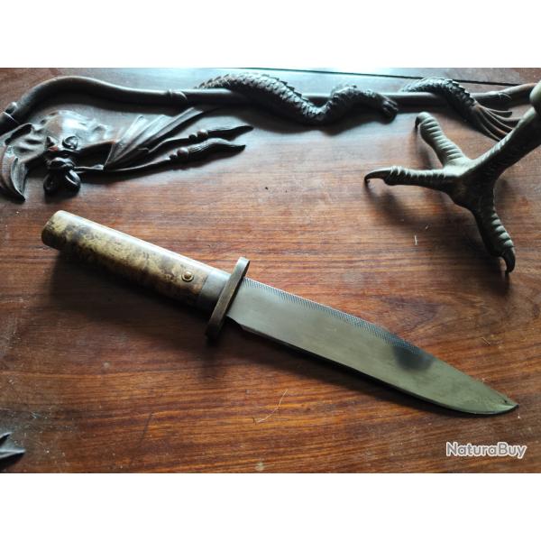 Bowie custom US forg� ann�es 90 par Michael Roberts de L'American Bladesmith Society, Inc.