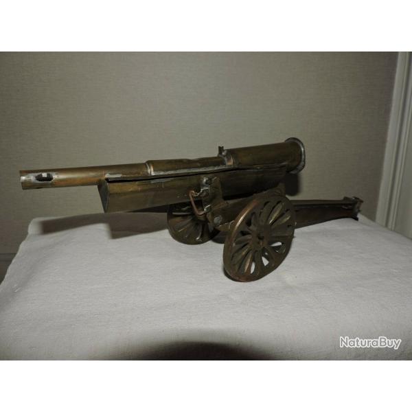 Artisanat de tranch�e canon  ww1 poilu
