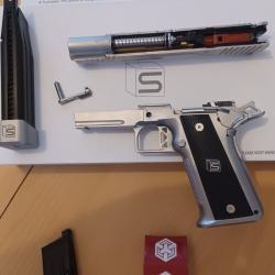 R&eacute;plique salient arms silver 5.1 de gbbr