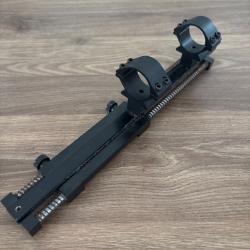 Montage amortisseur rail 21mm