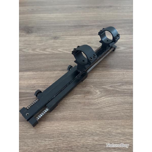 Montage amortisseur rail 21mm